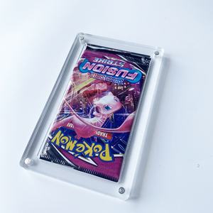 Acrilico trasparente 4 Slot collection TCG <span class=keywords><strong>nba</strong></span> pokemon baseball sport espositore per carte collezionabili - Product Image 6
