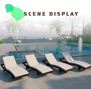 Hôtel rotin soleil plage piscine chaise longue mobilier d'extérieur chaise de piscine chaises longues pour côté piscine - Product Image 4