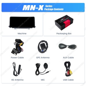 Mekede mnx tự động đài phát thanh xe đa phương tiện DVD Player cho BMW X5 F15 X6 F16 NBT 10.25inch GPS 4 gam LTE Wifi - Product Image 3