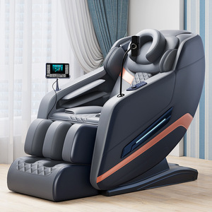 C91 Luxury 4D Zero Gravity Silla de masaje de cuerpo completo Nuevo diseño de cuero Reclinable <span class=keywords><strong>Sillon</strong></span> Masajeador de pies de cuero portátil - Product Image 2
