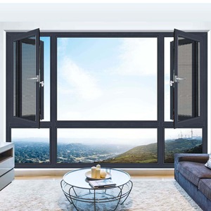 Fenêtre à battant en aluminium <span class=keywords><strong>sur</strong></span> <span class=keywords><strong>mesure</strong></span>, large choix de couleurs, anti-décoloration, durable, pour les besoins de rénovation de maisons familiales locales - Product Image 3