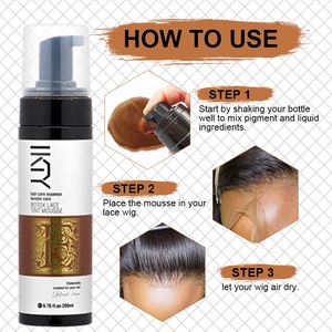 Nuovo Arrivo: Mousse Colorante per <span class=keywords><strong>Capelli</strong></span> in 3 Tonalità, Impermeabile, ad Asciugatura Rapida, Resistente allo Sbiadimento, Facile da Applicare su Parrucche - Product Image 5