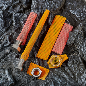 핫 세일 생분해 성 보호 그물 슬리브 HDPE/PE/PP 재료 철강 부품 도구 그물 포장 맞춤형 절단 몰딩 서비스 - Product Image 3