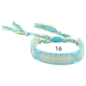 Mới Đến Nepal Phong Cách Dân Tộc Có Thể Điều Chỉnh Bện Vòng Đeo Tay Đầy Màu Sắc Tua May Mắn Tình Bạn Vòng Đeo Tay - Product Image 5