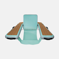 Fauteuil hamac gonflable Drop Stitch pour piscine et mer, idéal pour se détendre en extérieur