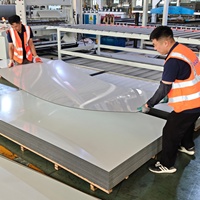 Panneau composite en aluminium aspect marbre ivoire 3 mm 4x8 pieds, revêtement PE, panneau ACM pour revêtement de plafond commercial
