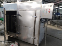 24-bakjes droogkamer op een kar, volautomatische voedseldroger met constante temperatuur & vochtigheid, fruitdroogmachine