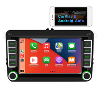 7 Zoll Auto-Video für Golf Beetle Amarok Touran Polo Passat Kabelloses Carplay Android Auto Autoradio-System GPS Golf 5