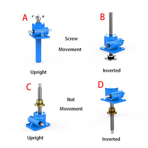 Selflock fonksiyonu ile SWL serisi şanzıman mekanik acme vida elektrik powered <span class=keywords><strong>jack</strong></span> - Product Image 2