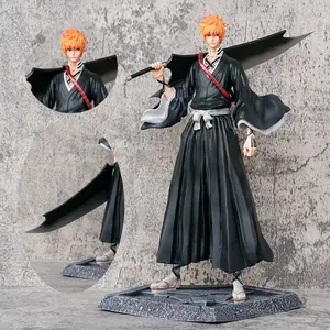 31cm ağartıcı şekil Anime Anime saki Ichigo Flyleaf Pvc Action Figure bin yıl bath bath koleksiyonu modeli oyuncak bebekler çocuk hediyeler