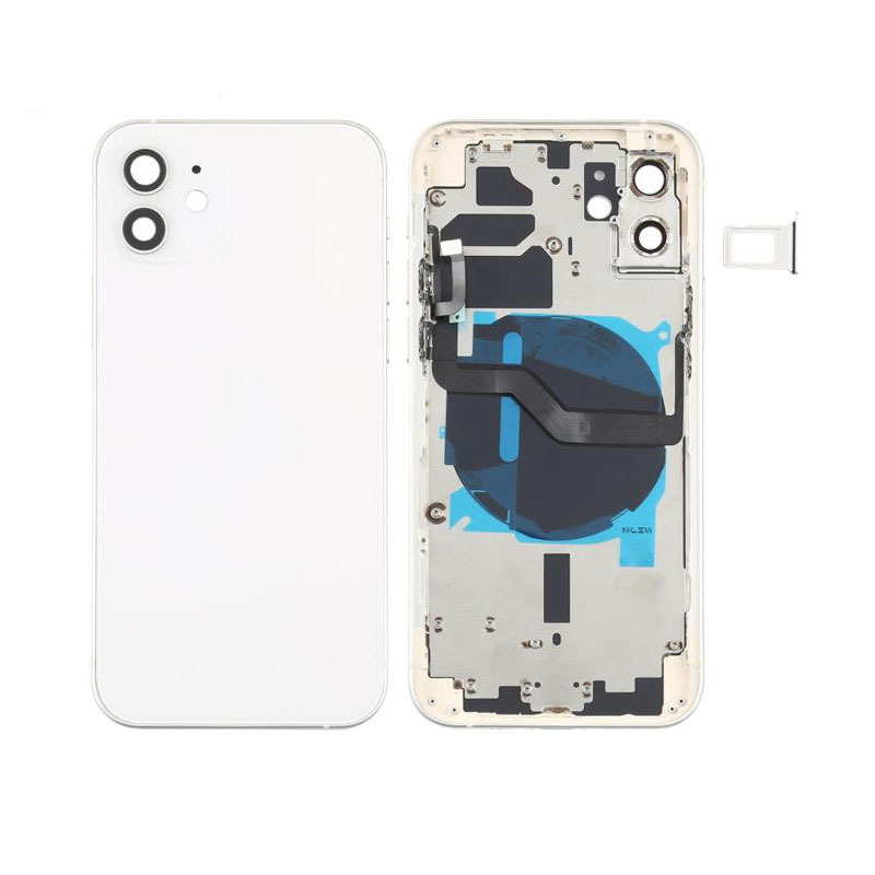 Для iphone 12 сменный Корпус задняя крышка xs рамка для аккумулятора 5g позолоченный индивидуальный 7 до 8 pro max ax canндс panal