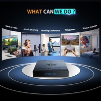Moderno Android TV Box X96 Nex Amlogic S905Y5 con Opciones de RAM 2G/4G y ROM 16G/32G, Soporte WiFi6 de Doble Banda, Reproductor Multimedia Inteligente 4K HD