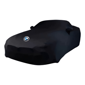 Housse de <span class=keywords><strong>voiture</strong></span> sur mesure pour BMW E34 Série 5, berline de luxe de l'<span class=keywords><strong>ancienne</strong></span> école, tissu élastique en velours doux, protection intégrale contre les intempéries - Product Image 3