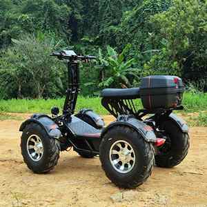 Scooter ATV Quad de 60V 60Ah 4x2500W con Tracción en las Cuatro Ruedas, 55 km/h, Carga de 300 kg, Plegable, Impermeable, Digital, Todoterreno para Adultos - Product Image 4