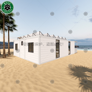 บ้านคอนเทนเนอร์กันน้ำแบบขยายได้ ขนาด 20 ฟุต 40 ฟุต โครงเหล็กแข็งแรง ติดตั้งง่าย - Product Image 4