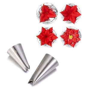 Lixsun 7 pz strumento di decorazione per torte Cupcake in acciaio inossidabile foglie di crema fai da te punta per glassa Piping Set di ugelli decorativi - Product Image 4
