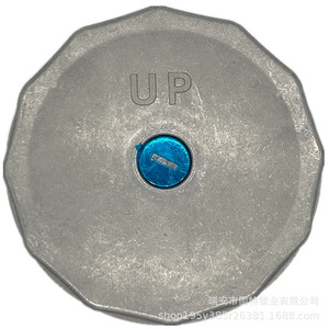 ฝาถังน้ำมันฮีโน่ อะลูมิเนียมอัลลอยด์ สีเงิน สำหรับอะไหล่รถบรรทุกฮีโน่ - Product Image 1