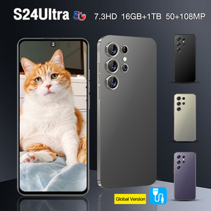 Teléfono Desbloqueado S24 Ultra 2026 Inalámbrico <span class=keywords><strong>AT</strong></span>&<span class=keywords><strong>T</strong></span> <span class=keywords><strong>T</strong></span>-Mobile California, Gran Venta, HD 120Hz 108MP Compatible - Product Image 2