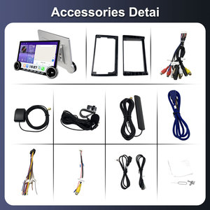 Écran de voiture diamant 2k android Double bouton universel Android auto stéréo pour Renault Clio Captur <span class=keywords><strong>Megane</strong></span> Kadjar scénic Talisman - Product Image 6