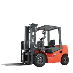 Heli truk Forklift CPC20 2Ton 3.8Ton LPG Diesel listrik daya 3m 6m Triplex tiang untuk gudang konstruksi Port logistik - Product Image 1