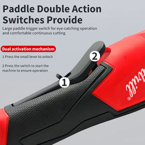 Meuleuse d'angle sans fil 18V sans balais, vitesse variable 9500 tr/min pour la découpe, le meulage et le polissage - Product Image 5