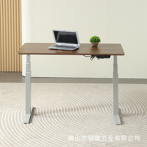 Cadre de bureau électrique intelligent réglable en hauteur, mobilier de bureau moderne et simple, pieds de bureau à double moteur pour position assise-debout - Product Image 1