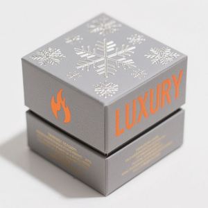 Custom Export Kraft <b>Candle</b> <b>Gift</b> Box Gold Stamping Logo Aromatherapy Perfume Cosmetic Packaging Box with Embossing - Product Image 4