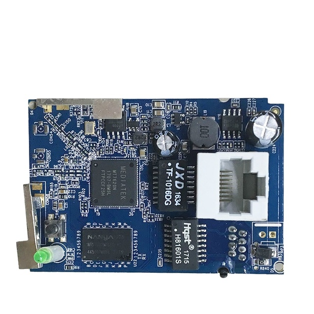 Wireless WIFI Router Module 2.4G 300Mbps IEEE802.311bgn 300mbps Support Openwrt Flash 8MB 64MB Mt7620N Pcba