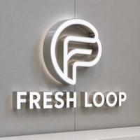 Enseigne LED 3D personnalisée, lettres métalliques étanches pour extérieur avec face en acrylique pour vitrine, image de marque commerciale, vente en gros OEM