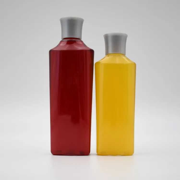 Großhandel und kunden spezifisches einzigartiges Design 125ml PET-Plastik flüssigkeits flaschen mit PP-Schraub kappen deckel für flüssige Flaschen