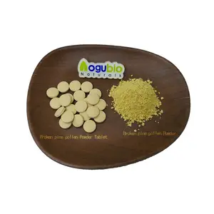 Wholesale Bulk Broken Pine Pollen 99% Cell Wall Broken Pine Pollen Powder