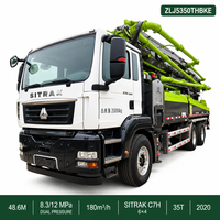Bomba de Concreto Usada Zoomlion 49m China Sitrak 6x4, Repuestos para Bomba de Concreto Zoomlion Listos para Envío ZLJ5350THBKE 35000kg