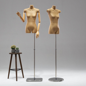 <span class=keywords><strong>Maniquí</strong></span> de Plástico Ajustable de Estilo Retro <span class=keywords><strong>para</strong></span> Tienda de <span class=keywords><strong>Ropa</strong></span>, <span class=keywords><strong>Maniquí</strong></span> de Medio Cuerpo <span class=keywords><strong>para</strong></span> Mujer con Pecho Plano, <span class=keywords><strong>para</strong></span> Exhibición de <span class=keywords><strong>Ropa</strong></span> - Product Image 3
