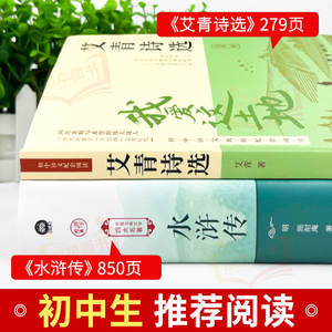 [Gift Points] Koleksi Puisi Water Margin Ai Qing Buku Edisi Lengkap Asli yang Wajib Dibaca untuk Kelas 9 SMP/SMA - Product Image 2