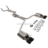 Tuyaux d'échappement Audi S4/S5 B8 B8.5 3.0T B9.5, silencieux Audi S4 à quatre sorties, échappement Catback 2010 Audi S4 B8 Audi S4 B8.5, échappement Valvetronic