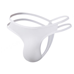 Venta al por mayor hombres suspensorio breve 85% nailon cómodo transpirable Sexy Tanga personalizado hombres suspensorio - Product Image 2