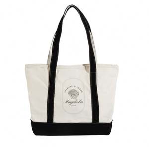 Sac fourre-tout en toile 100% coton de haute qualité avec logo imprimé personnalisé, options de couleur et de taille personnalisées pour un usage quotidien - Product Image 6