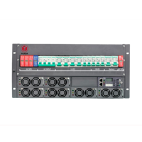 HUADA Nouveauté en promotion Système d'alimentation 48V 10-600A 19 pouces pour armoire extérieure intégrée DC, alimentation SNMP pour rack de station de base télécom 1U-4860