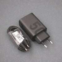 Cargador Original al por Mayor de 50W, Adaptador de Corriente Rápido con Cable PD para Motorola Moto Razr 40 Edge X30 S30 G50 Z3