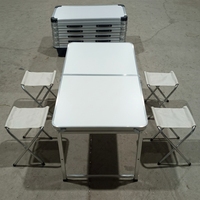 Table pliante légère en aluminium, réglable en hauteur, petite table pliable pour pique-niques en plein air, camping, usage domestique en intérieur