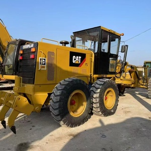 Sử dụng Sâu Bướm <span class=keywords><strong>140h</strong></span> động cơ học sinh lớp mèo <span class=keywords><strong>140h</strong></span> đất leveler secondhand thiết bị xây dựng cho xây dựng đường trang web phân loại - Product Image 2