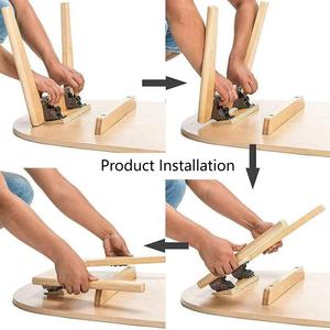 Bản lề 90 ° góc phải dày tự khóa gấp bản lề Phân gấp Bàn cà phê sofa đồ nội thất bản lề phụ kiện phần cứng - Product Image 3