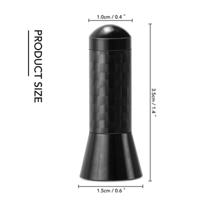 3.5CM universel noir en Fiber de carbone, Radio de toit de voiture <span class=keywords><strong>courte</strong></span> <span class=keywords><strong>antenne</strong></span> fm pour BMW <span class=keywords><strong>Mini</strong></span> Cooper S JCW R55 R56 R57 R60 - Product Image 6