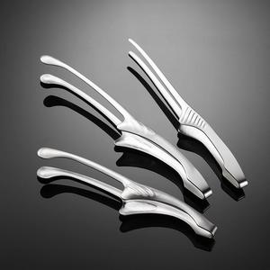 คลิปหนีบบาร์บีคิวสแตนเลสหัวกลม/ปลายแหลมอเนกประสงค์สไตล์เกาหลีคลิปหนีบบาร์บีคิว - Product Image 3