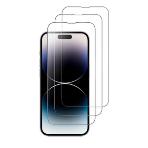 Clear Glass 8 10 X XR 15 16 Pro Max 9H Camera Lens Tempered Glass <b>Screen</b> <b>Protector</b> for iphone 16 Pro with Install 3 Pack - Product Image 3