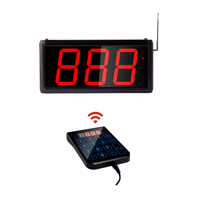High Quality Restaurant Queuing Wireless Queue Pager Waiter Calling System