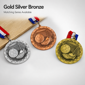 Medallas Deportivas Personalizadas de Metal, Medallas de Premio al Por Mayor en Oro, Plata y Bronce con Cinta para Eventos Deportivos, Proveedor de Premios - Product Image 3
