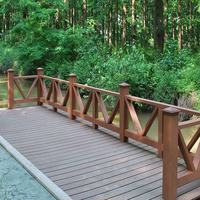 Terrasse moderne extérieure de qualité supérieure, norme américaine et européenne, bois et plastique, longue durée de vie, sans décoloration, sans fissures, imperméable, pour les parcs