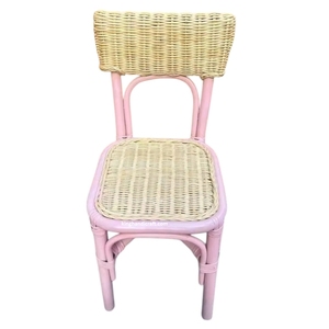 Silla Infantil de Ratán Hecha a Mano Estilo Boho para Eventos, Fiestas de Cumpleaños, Muebles Infantiles al por Mayor 2026 - Product Image 1