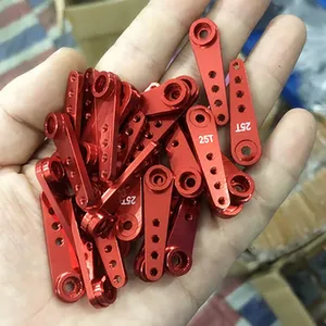 23t/24t/25t kim loại <span class=keywords><strong>servo</strong></span> cánh tay 37mm Chiều dài Rocker cánh tay <span class=keywords><strong>Futaba</strong></span>/Hitec/JR tăng cường sertvo cánh tay cho RC Mô hình - Product Image 5
